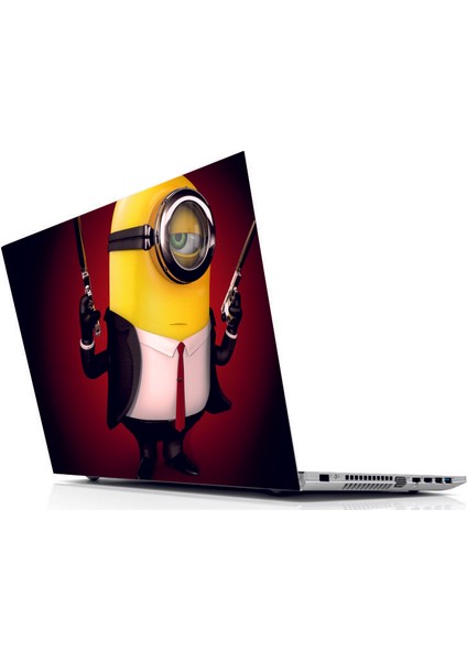 Sticker Master Minion Hitman Laptop Sticker Oto Motor Pc Etiket