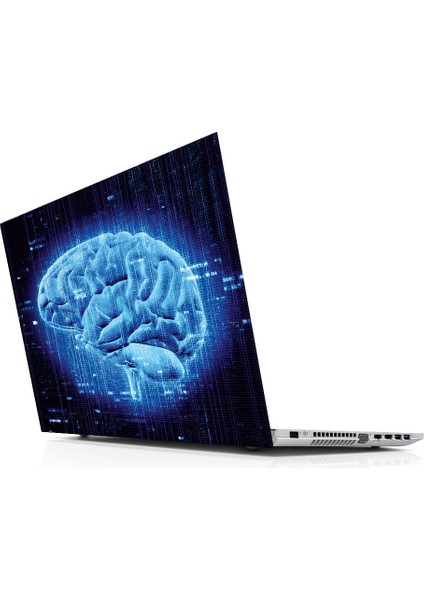 Sticker Master 3D Beyin ve Programlama Laptop Sticker Oto Motor Pc Etiket