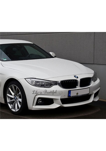 Sticker Master Life is Beatiful Sticker Oto Motor Pc Etiket