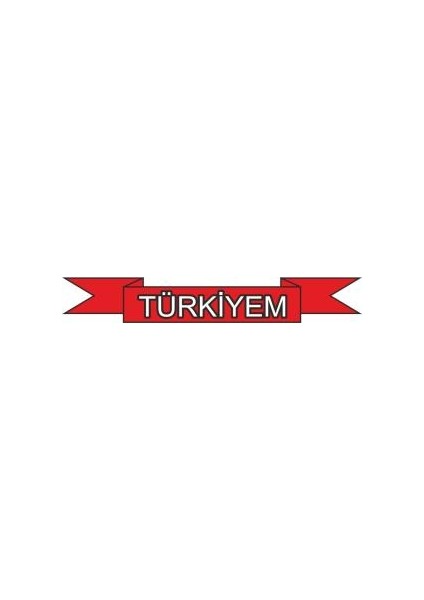 Sticker Master Türkiyem Sticker Oto Motor Pc Etiket