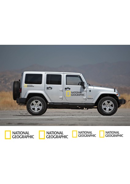 Sticker Master National Geographic Sticker Set Oto Motor Pc Etiket