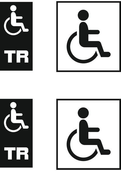 Sticker Master Engelli Sticker Oto Motor Pc Etiket fiyatları