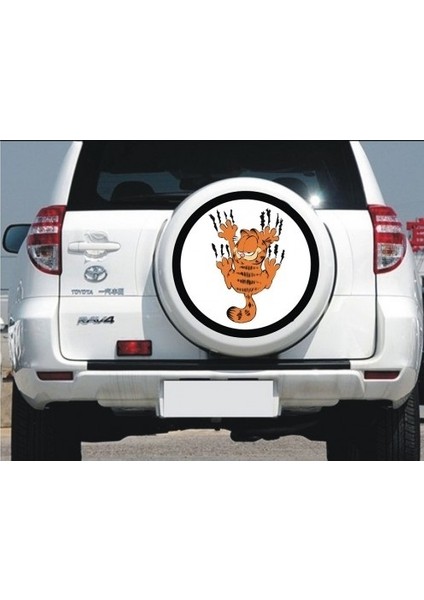 Sticker Master Garfield Stepne Sticker Oto Motor Pc Etiket