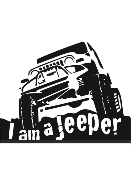 Sticker Master I Am Jeeper Sticker Oto Motor Pc Etiket fiyatları