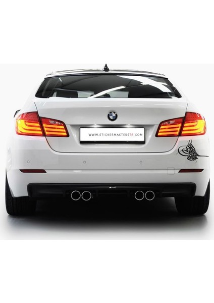 Sticker Master Osmanlı Tuğrası Sticker Oto Motor Pc Etiket
