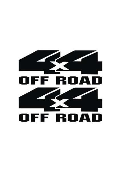 Sticker Master 4x4 Jeep Sticker -3 Oto Motor Pc Etiket