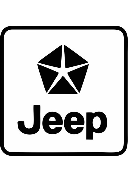 Sticker Master Jeep Sticker 30 Oto Motor Pc Etiket