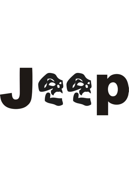 Sticker Master Jeep Sticker-33 Oto Motor Pc Etiket