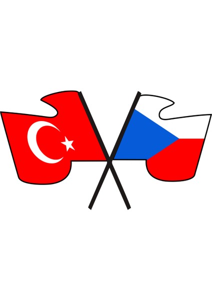 Sticker Master Türk-Çek Bayrak Sticker Oto Motor Pc Etiket fiyatları