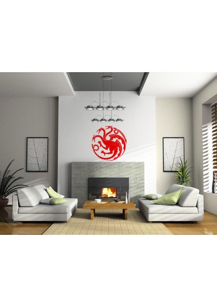 Sticker Master Game of Thrones Logo Duvar Sticker Oto Motor Pc Etiket fiyatları