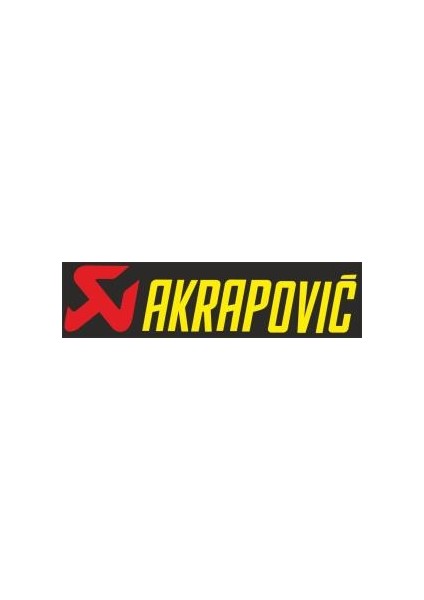 Sticker Master Akrapoviç Sticker Oto Motor Pc Etiket