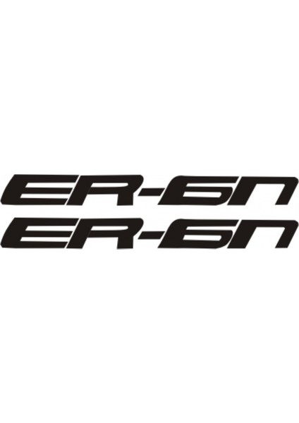 Sticker Master Kawasaki Er6-n Sticker Oto Motor Pc Etiket