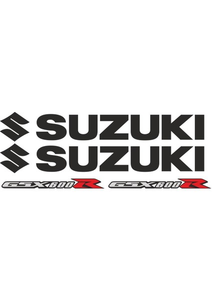 Sticker Master Suzuki Gsxr 600 Sticker Set Oto Motor Pc Etiket