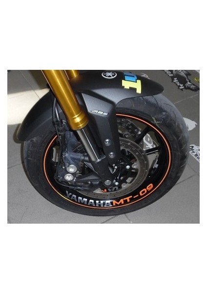 Sticker Master Yamaha Mt09 Jant İçi Sticker Oto Motor Pc Etiket