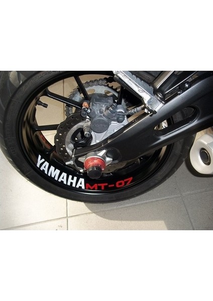 Sticker Master Yamaha Mt 07 Jant İçi Sticker Oto Motor Pc Etiket