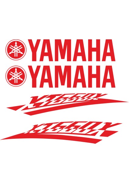 Sticker Master Yamaha Xt660x Sticker Set Oto Motor Pc Etiket fiyatları