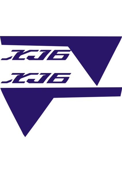 Sticker Master Yamaha Xj6 Sticker Set Oto Motor Pc Etiket