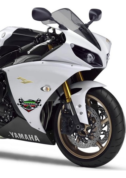 Sticker Master Yamaha Racing Team Logo Sticker Oto Motor Pc Etiket fiyatları