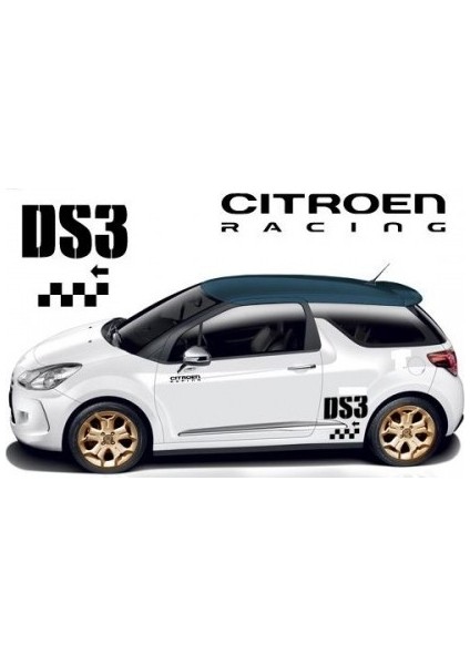 Sticker Master Citroen Ds3 Sticker Set-1 Oto Motor Pc Etiket