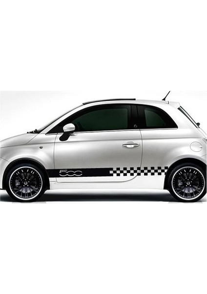 Sticker Master Fiat 500 Sticker Oto Motor Pc Etiket