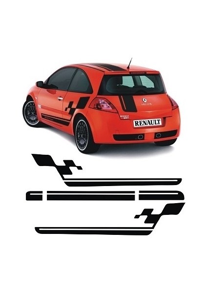 Sticker Master Renault Sport Sticker Set Oto Motor Pc Etiket