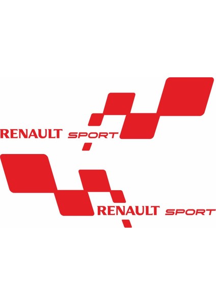 Sticker Master Renault Sport Sticker Oto Motor Pc Etiket fiyatları