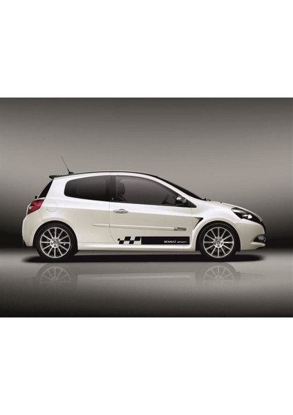 Sticker Master Renault Sport Şerit Sticker Oto Motor Pc Etiket