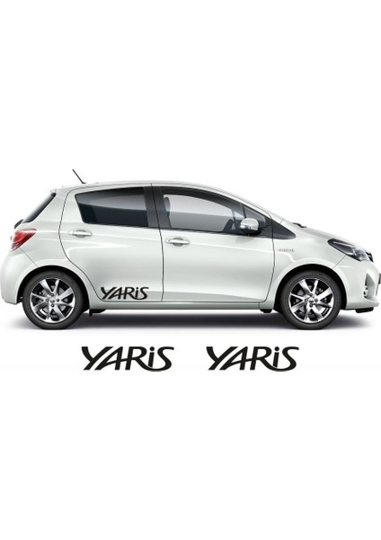 Sticker Master Toyota Yaris Marşpiyel Üstü Sticker Oto Motor Pc Etiket
