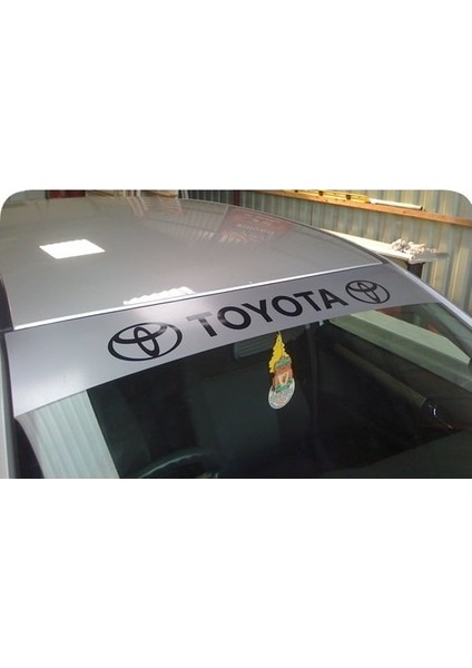 Sticker Master Toyota Güneşlik Sticker Oto Motor Pc Etiket