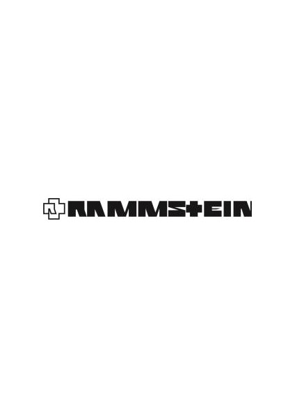 Sticker Master Rammstein Sticker Oto Motor Pc Etiket