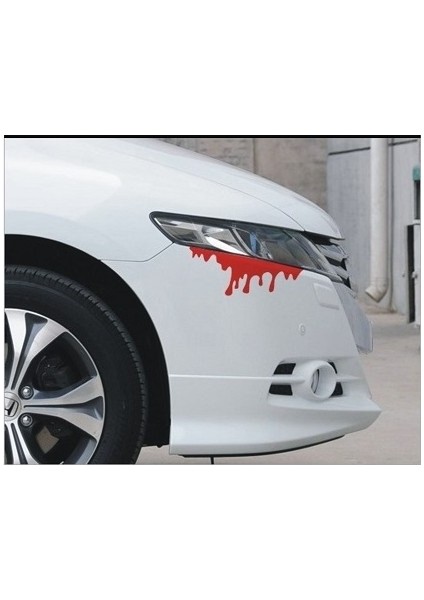 Sticker Master Kan Ağlayan Sticker Oto Motor Pc Etiket