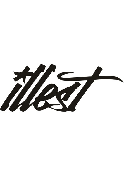 Sticker Master İllest Sticker-2 Oto Motor Pc Etiket