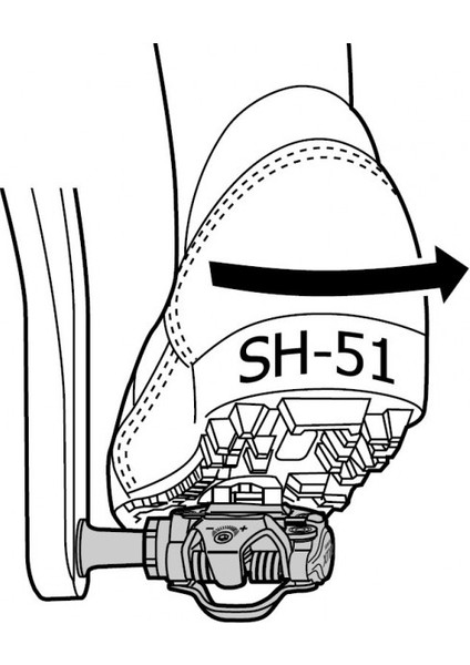 Sm-Sh51 Mtb Pedal Kali