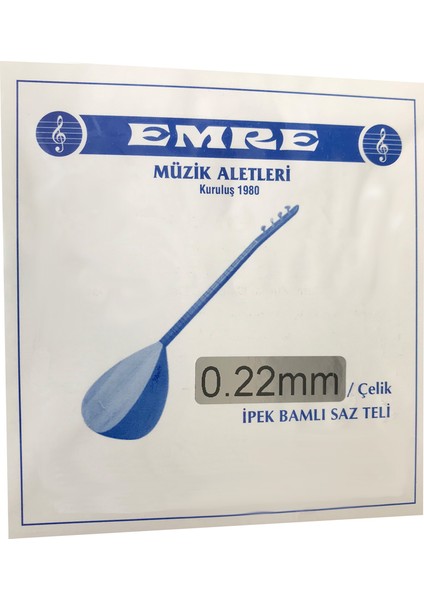 Emre 0.22 Mm Çelik Takım Tel Uzun Sap Bağlama Teli 022