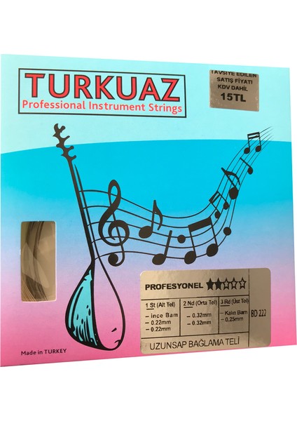 Bd222 0.22 Mm Çelik + İpek Bamlı Takım Tel Uzun Sap Bağlama Teli 022