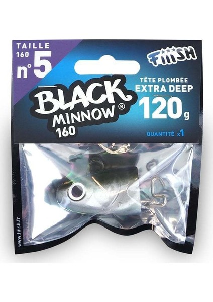 FIIISH BM160/5 BM624 EXTRA DEEP 120GR KAKI JIG HEAD