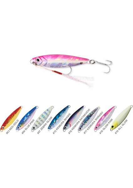 MAJOR CRAFT JIGPARA MICRO 10G #17 KEIMURA UVI JIG YEM