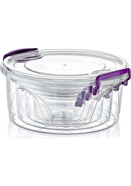Bonny Box Yuvarlak Saklama Kabı 4 Lü Set 3 Sa-698