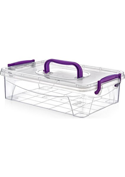 Hıde Box Sığ Kulplu Saklama Kabı (3.5 Lt.) Sa-400