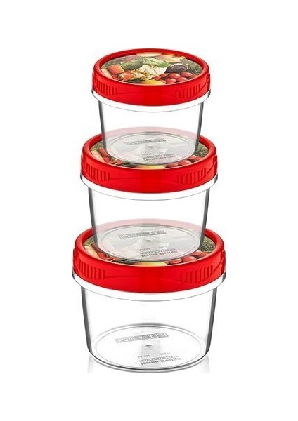 Style Box Saklama Kabı 3 Lü Sa-235