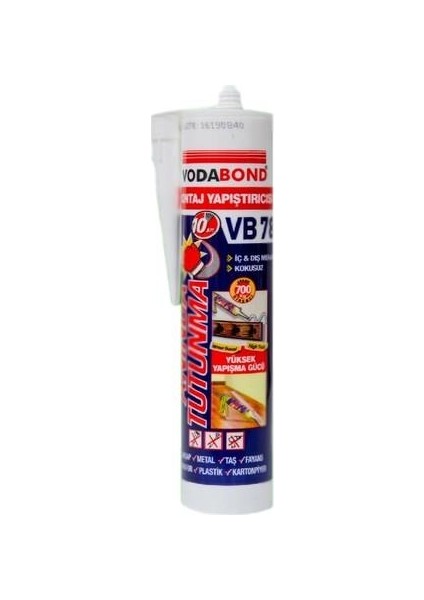 Vb 78 Montaj Yapıştırıcı 390 Gr Beyaz