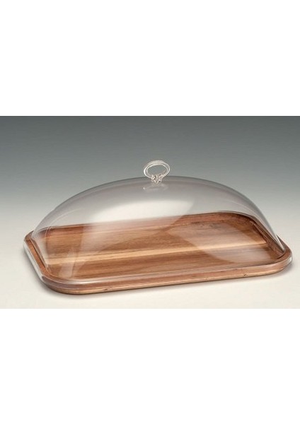 Akrilik Kapaklı Fanus 25 x 39 x H: 12 Cm