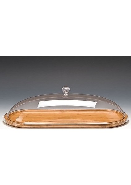 Akrilik Kapaklı Fanus 48 x 19 x H: 13 Cm