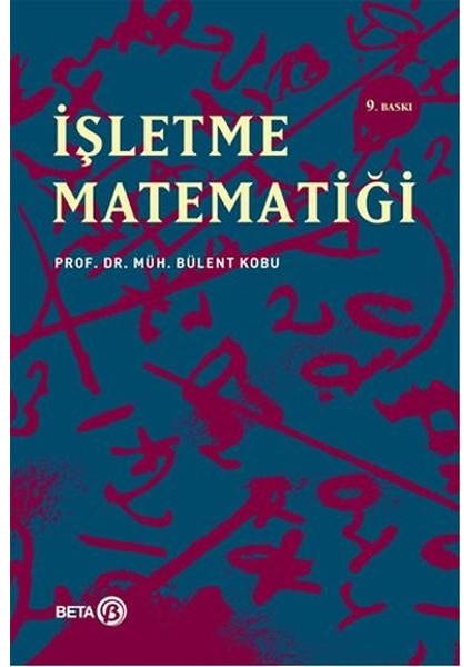 İşletme Matematiği - Bülent Kobu