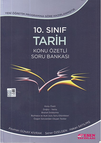 10. Sınıf Tarih Konu Özetli Soru Bankası