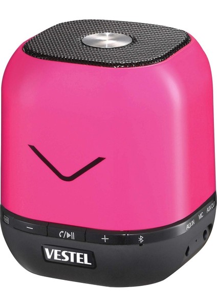 Desibel H300 Bluetooth Mini Hoparlör (Pembe)