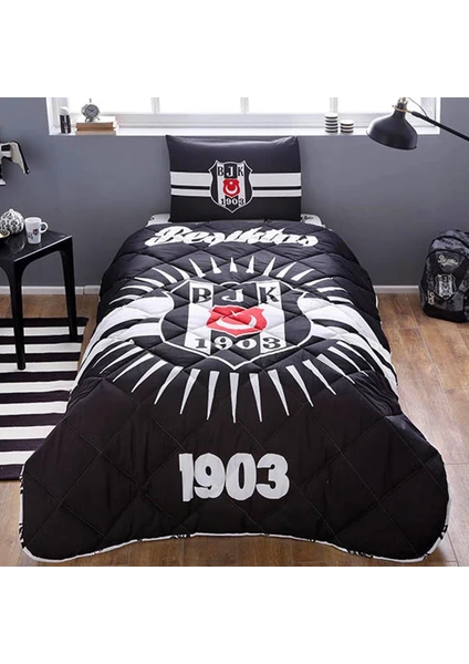 Beşiktaş Yorgan Seti Yastık Hediyeli