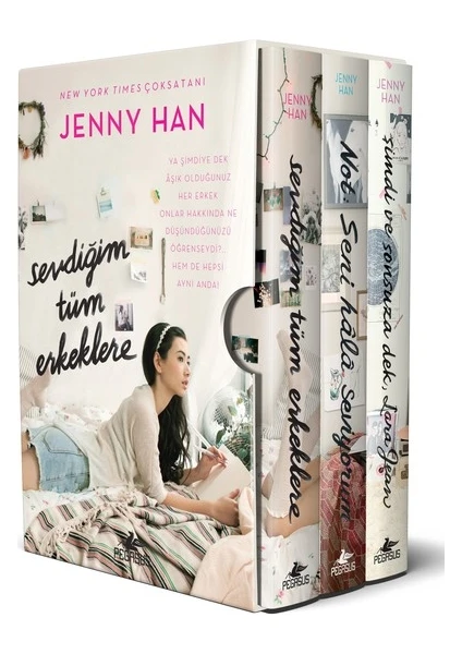 Sevdiğim Tüm Erkeklere Serisi Özel Kutulu Set (Ciltli 3 Kitap) - Jenny Han