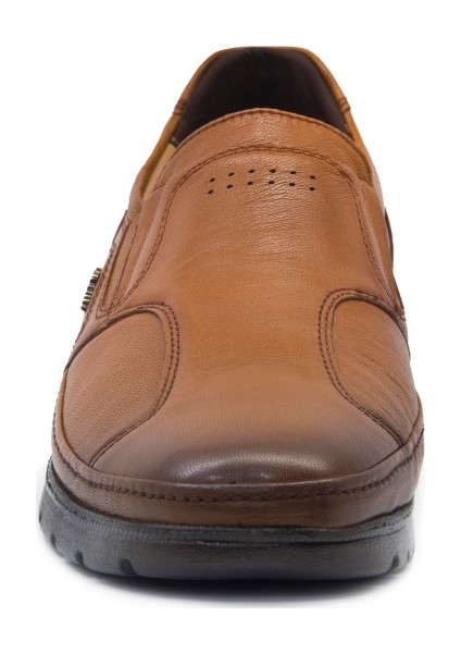 32606 Erkek Taba Deri Comfort Ayakkabı