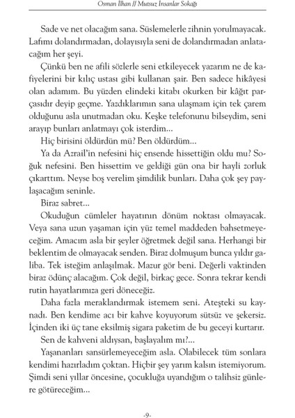 Mutsuz İnsanlar Sokağı - Osman İlhan
